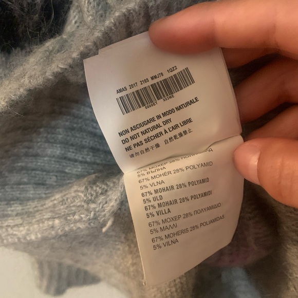 Miu Miu Gray and Purple Cardigan - Picture 7 of 9